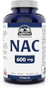 Summit Supplements - NAC Supplement 600mg, Nac n-Acetyl cysteine, Supports Antioxidant Glutathione Levels, Immune System Support, Liver Support - Product of Canada - 150 Capsules