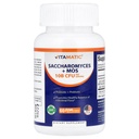 Vitamatic Saccharomyces Boulardii Probiotic 10B per Serving + Yeast Extract (MOS Yeast Fraction) 300 mg - 60 κάψουλες DR - Κατασκευασμένες στις ΗΠΑ