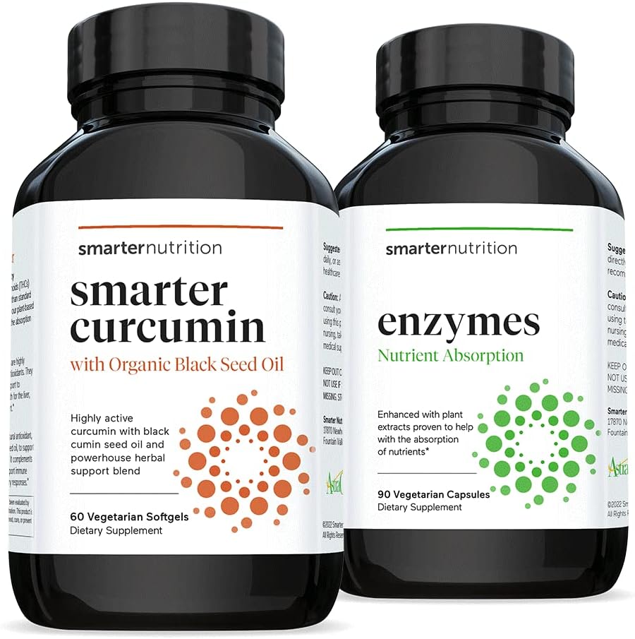 SMARTERNUTRITION Κουρκουμίνη + Ένζυμα