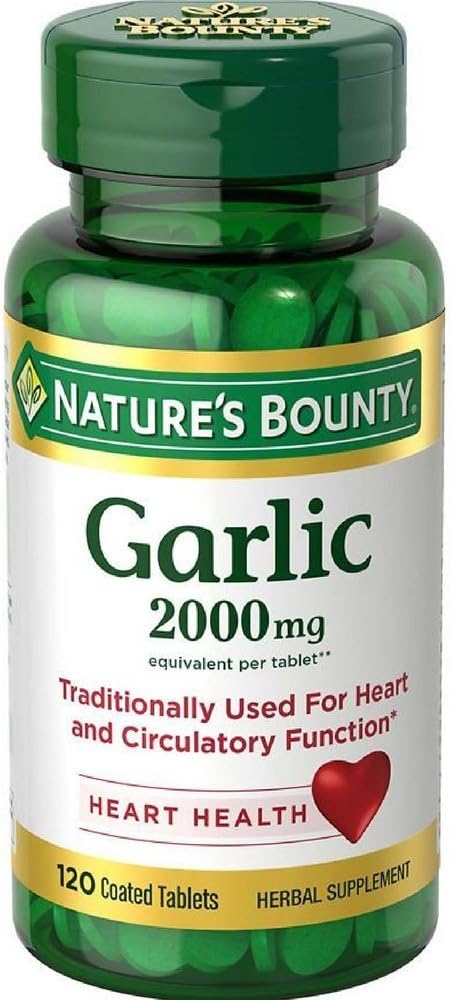 Nature's Bounty, (5 Pack) Σκόρδο, 2.000 mg, 120 Επικαλυμμένα δισκία