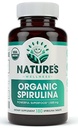 USDA Organic Spirulina Tablets - Συμπληρώματα για τα Πράσινα Superfood Μη ΓΤΟ: 3000mg Fresh Blue Green Algae, Vegan, Gluten Free, Sustainablely Grown, Pharmaceuticals Free and Non-Irradided, 500mg ανά δισκίο, 180'
