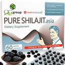 Φυσικό Pure Shilajit Δισκία Analog Raw Resin Mumiyo Dry Drops 60 Tablets - 200mg 100% Συμπλήρωμα Ιμαλαΐων με 85+ Ίχνη Ορυκτών για Ενέργεια & Μεταβολισμό, Ανοσοποιητική Υποστήριξη - Ιδανική για Άνδρες & Γυναίκες