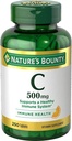 Nature's Bounty Pure Vitamin C 500 mg Tabletισκία 250 Tabletισκία (Pack of 3)