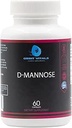 D-Mannose με Cranberry, Dandelion & Hibiscus Extract - Aids in Bladder, Urinary Tract Support, Flush Impurities - Εξαιρετικά Απορρόφηση Χωρίς γλουτένη & Non GMO 