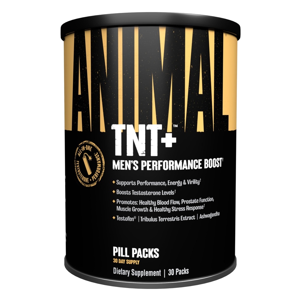 Animal TNT+ - Mens υποστήριξη, υποστήριξη Prostate, Adaptogen & υποστήριξη στρες, οξείδιο του αζώτου
