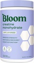 Bloom Nutrition Creatine Monohydrate Powder, 5g Micronized Creatine per Serving, Υποστηρίζει την αποκατάσταση των μυών, δύναμη, αντοχή, πριν ή μετά την προπόνηση, χωρίς γλουτένη, μη GMO, χωρίς γεύση, 40 SVG, 7.3 oz