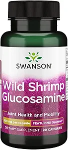 Swanson ULT Wild Shrimp GLUCOSAMINE 90 CAPS