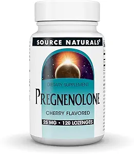 Πηγή Naturals Pregnenolone 25mg - 120 Cherry Lozenges