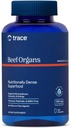 Trace Minerals Organs βοείου κρέατος - Beef Organ Supplement for Daily Wellness - Immune System, Heart, Energy, Hair, Skin & Bone Health - Natural Superfood - Keto & Paleo-Friendly - 180 Count (30 Servings)