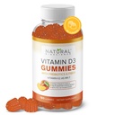 Χωρίς ζάχαρη Βιταμίνη D3 K2 Gummies - Βιταμίνη D3 Gummies 5000 IU+K2 MK7 80 mcg, K2 D3 Συμπλήρωμα Βιταμίνης Ενήλικες, Βιταμίνη D K2 για Οστά, Ανοσοποιητικό, Καρδιά, Mood, Χωρίς Γλουτένη, Μη ΓΤΟ, Φυσική Γεύση Ροδακινιού