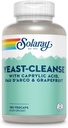 Solaray Yeast-Cleanse -- 180 κάψουλες χορτοφάγων