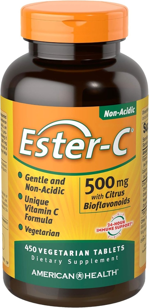 Ester-Vitamin C με Citrus Bioflavonoids 500 Milligrams 450 Veg Tabs