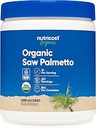 Nutricost Organic Saw Palmetto Powder 8oz - Certified USDA Organic Saw Palmetto, Gluten Free