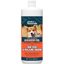 Alaska Naturals Wild Alaskan Salmon Fish Oil Supplement for Dogs Skin and Coat with EPA DHA Omega 3 Fatty Acids Liquid Food Topper 32 oz.