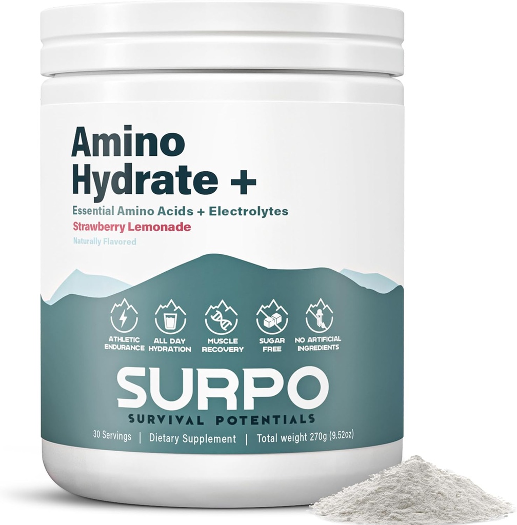 Essential Amino Acids Supplement & Sugar Free Ηλεκτρολύτες σε σκόνη – Keto EAA + BCAA Amino Energy Powder – BCAA Ηλεκτρολυτικό Ενυδάτωση Ποτό σε σκόνη για μετά την προπόνηση αποκατάσταση μυών & ανάπτυξη, 30 εξυπηρετήσεις