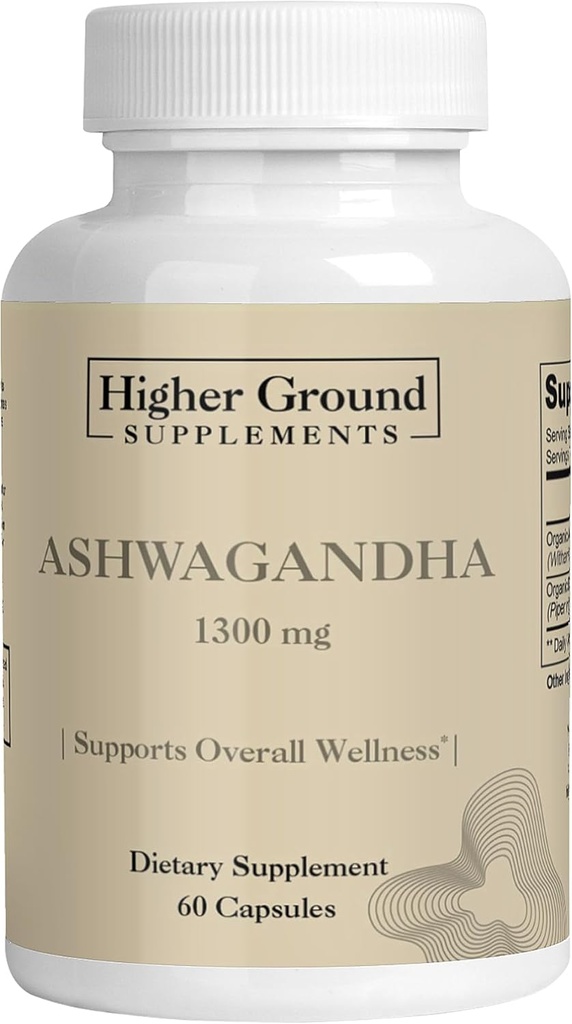 Ashwagandha με μαύρο πιπέρι 