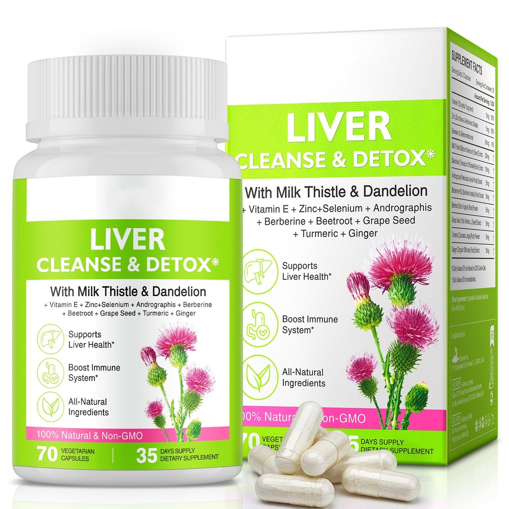 Renew Cleanse Detox, Liver Cleanse Detox & Repair & Support 