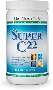 Dr. Newton’s Naturals Super C22 Αναβράζοντα βιταμίνη C σε σκόνη μείγμα με 22 φυσικές πηγές βιταμίνης C – 1500mg - 8.9 ουγγιάς