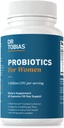 Dr. Tobias Probiotics for Women, 5 δισεκατομμύρια CFUs Plus Prebiotics & Cranberry Extract for Urinary Tract Health for Women, Supports Digestive & Immune Health, 60 κάψουλες, 30 υπηρεσίες