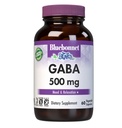 BlueBonnet Nutrition GABA 500mg, για ανακούφιση από το στρες*, υποστηρίζει χαλάρωση*, Kosher, Vegan, χωρίς γλουτένη, χωρίς σόγια, μη ΓΤΟ, 60 κάψουλες λαχανικών, 60 υπηρεσίες
