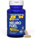 NATURAL STACKS NeuroFuel Nootropic Brain Support Supplement - 750mg L-Καρνιτίνη & 500mg L-Φαινυλαλανίνη - Συμπλήρωμα εγκεφάλου για τη μνήμη και την εστίαση* - 75 Χάπια εστίασης