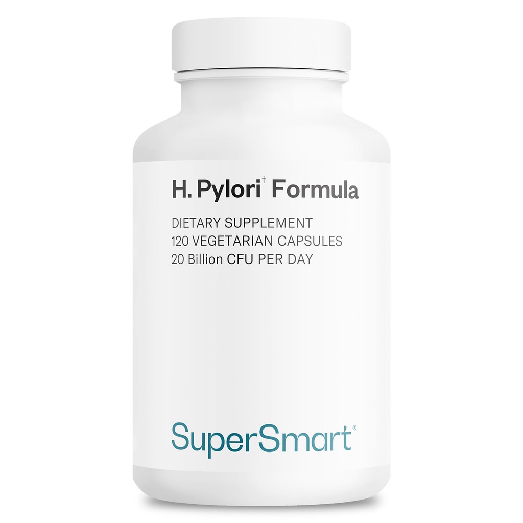 Supersmart H. Pylori Formula 20 Δισεκατομμύρια CFU ανά ημέρα - Probiotic Lactobacillus Reuteri DSM 17648 Συμπλήρωμα 