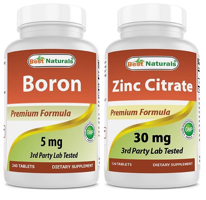 Boron 5 mg & Zinc Citrate 30 mg