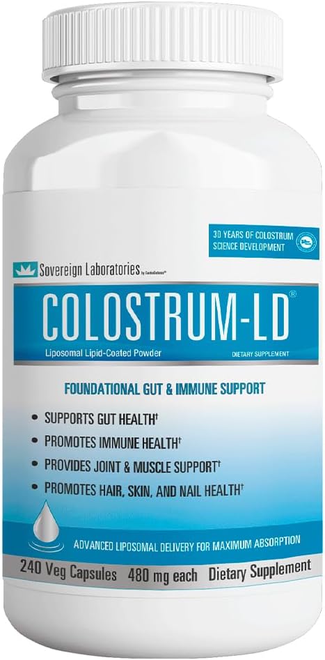 Colostrum-LD Κάψουλες Colostrum με Λιποσωμική Παράδοση - Υψηλή Απορρόφηση - 240 Κάψουλες