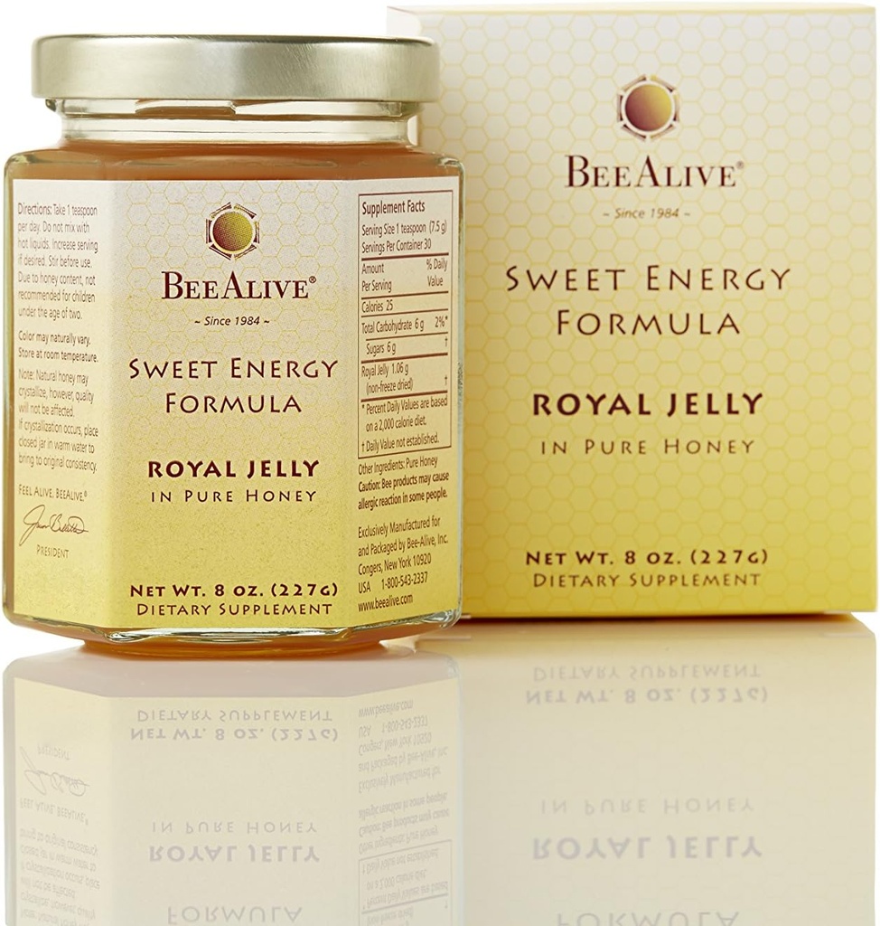 Sweet Energy Formula (Βασίλισσα συγκομιδή) Royal Jelly and Honey