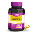 Βιταμίνη D3 5.000 IU – 500 Softgels – Υποστηρίζει το αμυντικό σύστημα, την υγεία των οστών και των μυών – Οικογενειακό μέγεθος