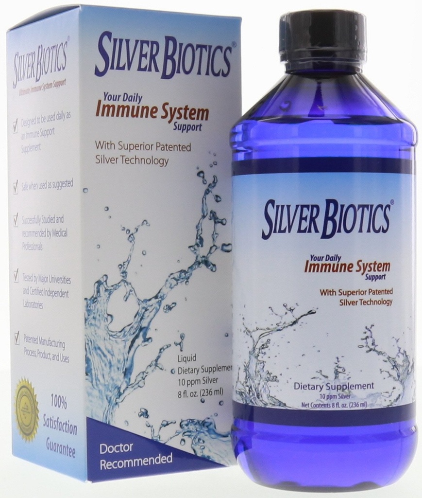 American Biotech Labs Silver Biotics 8 Oz (πακέτο του 2)