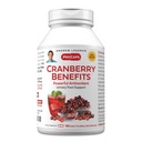 ANDREW LESSMAN Cranberry Οφέλη - 180 κάψουλες - Υποστηρίζει Φλεγμονή, Νεφρική και Ουρία Φυλλαδική Υγεία. Εκχυλίσματα Cranberry, μικρά εύκολο να καταπιούν κάψουλες