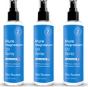 Pure Magnesium Oil Spray – 8oz (3 Pack) - Βιολογικό USP Βαθμός, Μαγνήσιο Λάδι για τα πόδια, Μαγνήσιο από Αρχαία Ορυκτά - Aceite de magnesio para Los pites - Φυσικό Χλωριούχο μαγνήσιο, Κατασκευασμένο στις ΗΠΑ