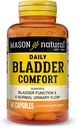 MASON NATURAL καθημερινή άνεση της ουροδόχου κύστης, 30, προσφορά ημέρας με ασβέστιο, κολοκύθα Σπόροι, & σόγιας για την υποστήριξη κανονική λειτουργία της ουροδόχου κύστης