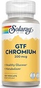 Solaray GTF κάψουλες χρωμίου, 200mcg, 100 μέτρα