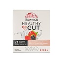 TERRA Origin Healthy Gut Stick Packs, L-Glutamine, Slippery Elm, Aloe Vera, Licorice Root Extract, Gut Health, Digestive Support, Επισκευή Λεπτών Στολών, Ανοσολογική λειτουργία, On-The-Go, 21 Ct, Berry