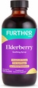 Περαιτέρω τροφίμων Syrup Elderberry για την υποστήριξη του ανοσοποιητικού, συμπλήρωμα Sambucus Elderberry, καθημερινή υποστήριξη του φυτικού ανοσοποιητικού συστήματος για παιδιά και ενήλικες, χωρίς γλουτένη (8 fl oz του Selderberry Soothing Syrup)