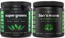 NutraChamps Greens Super Food Powder & Lion's Mane Powder