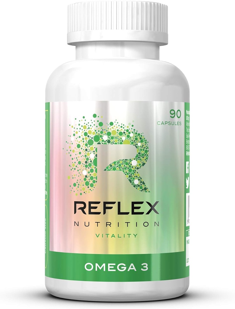 Reflex Διατροφή Ωμέγα 3 - 90 x 1000mg Caps