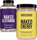 NAKED Vegan Ενεργοποιώντας την αποκατάσταση μυών Bundle Fruit Punch Ενέργεια και 240 L-Glutamine Κάψουλες, 1000mg