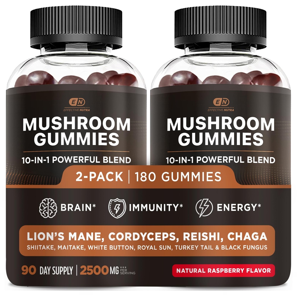 Αποτελεσματικό NUTRA Mushroom Gummies 2500mg 
