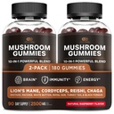 Αποτελεσματικό NUTRA Mushroom Gummies 2500mg 