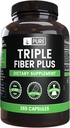Αμιγώς πρωτότυπα συστατικά Τρίκλινο Fiber (365 κάψουλες) Δεν Μαγνήσιο ή Ρύζι Fillers, Πάντα καθαρό, Εργαστήριο Επαληθευμένο