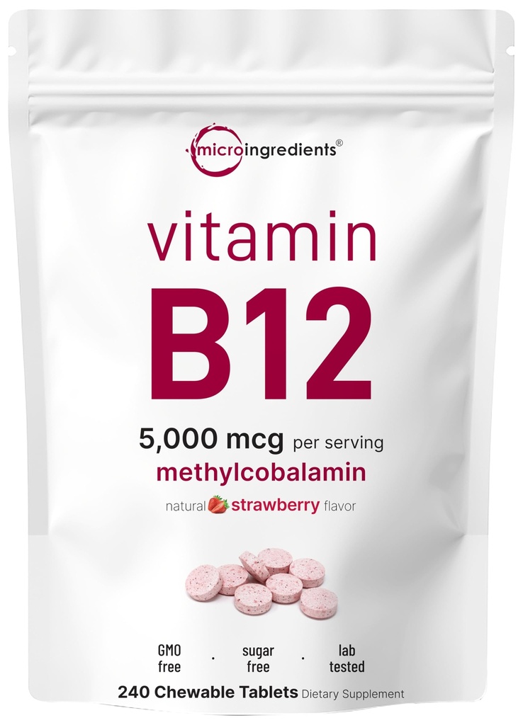 Micro Συστατικά Βιταμίνη B12 5.000 mcg 