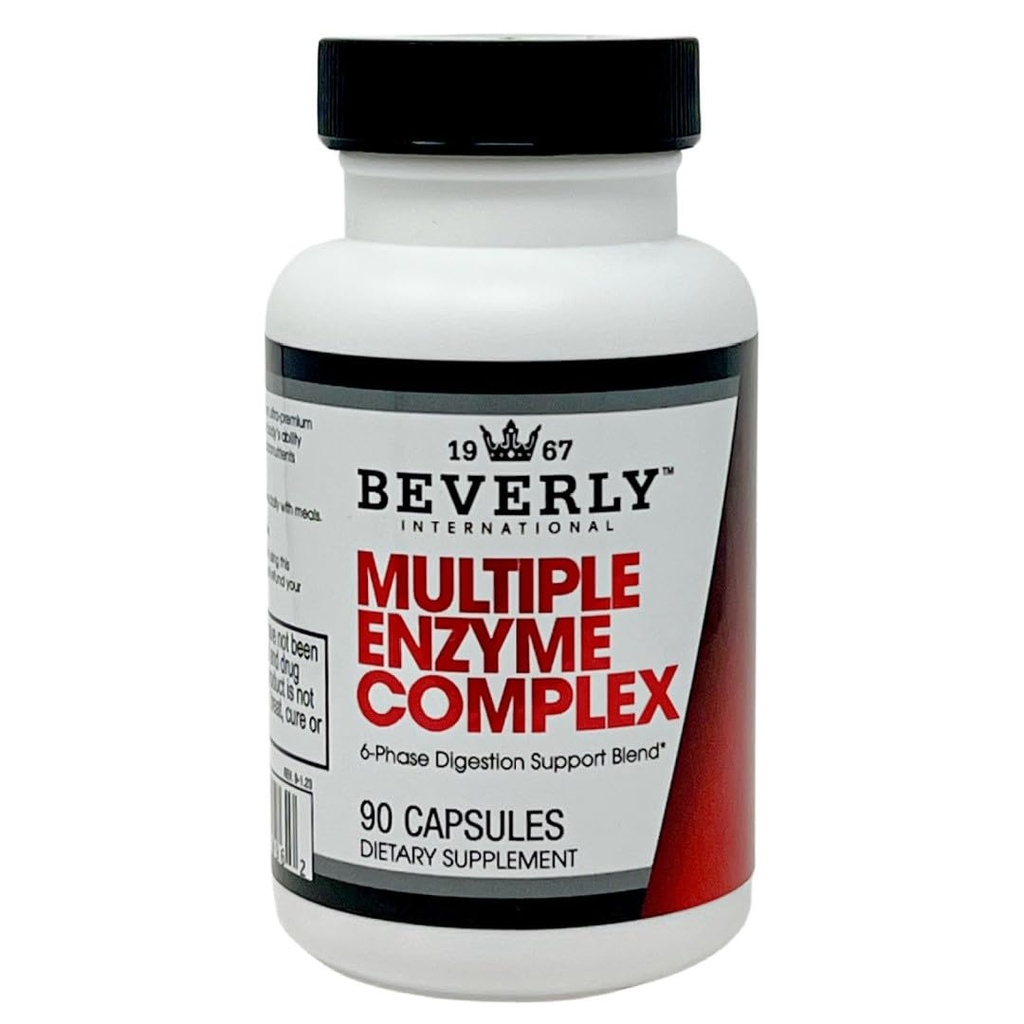 Beverly International (MEC Multiple Enzyme Complex, 90 Κάψουλες. ένα Ultra-Premium Digestive Aid Βοηθώντας Bodybuilders, Αθλητές και Fitness Enthusiasts Digest Τα Γεύματα τους Περισσότερα Εύκολα. Πάρε με φαγητό.
