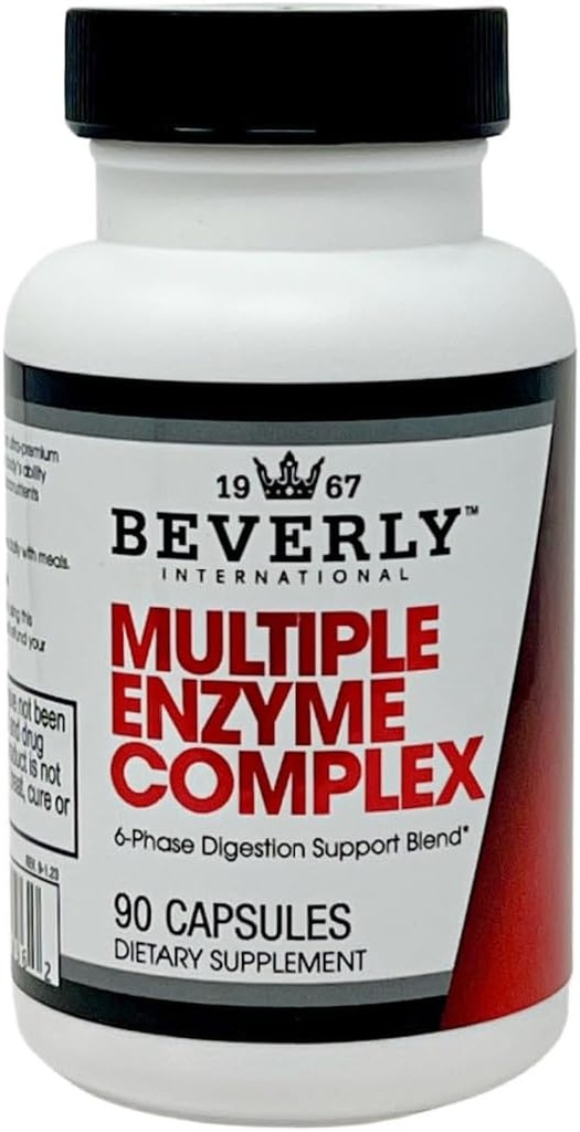 Beverly International (MEC Multiple Enzyme Complex, 90 Κάψουλες. ένα Ultra-Premium Digestive Aid Βοηθώντας Bodybuilders, Αθλητές και Fitness Enthusiasts Digest Τα Γεύματα τους Περισσότερα Εύκολα. Πάρε με φαγητό.