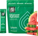 Just Live Advanced Hydration - Καρπούζι, Ηλεκτρολυτικό Μείγμα Ποτού, Εκχύλισμα Ταρτ Cherry, Υποστηρίζει την ανάκτηση & απορρόφηση, χαμηλή ζάχαρη, 14 Pack