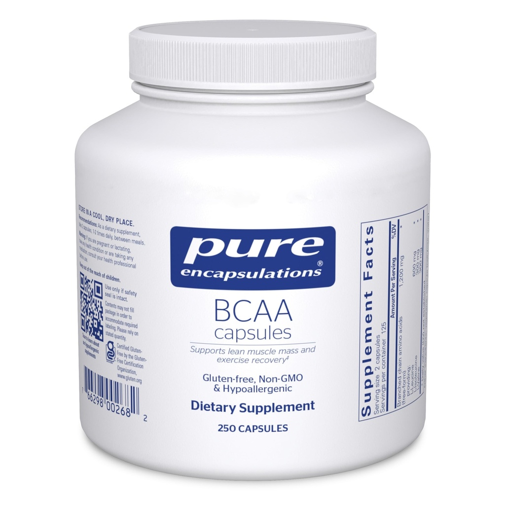 Pure Encapsulations BCAA Κάψουλες 