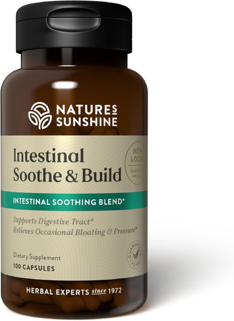 Nature's Sunshine Εντερικό Soothe και Κατασκευάστε 100 Κάψουλες