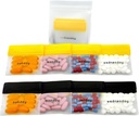 AM/PM Τσάντες Pill Pouch για Ταξίδι 7-Day, Επαναχρησιμοποιήσιμες Τσάντες Χάπια με Μέρες της Εβδομάδας Labels, Μεγάλη Χωρητικότητα για Βιταμίνες & Συμπληρώματα, Χάπια, Multi-Purpose Medicine Organizer (με Pill Cutter)